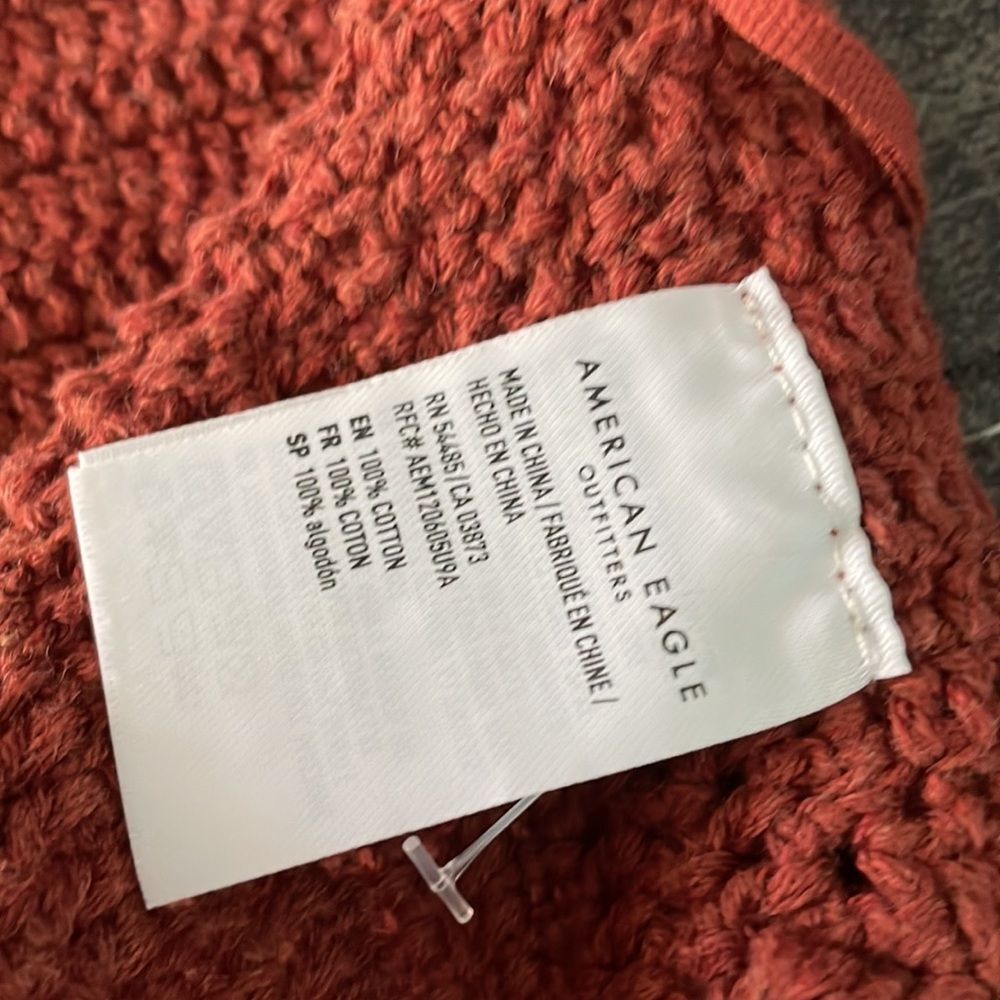 NWT American Eagle Outfitters Rust Halter Top - Picture 6 of 8